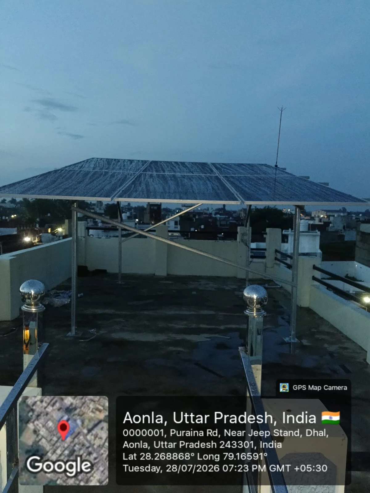 Supplied rooftop solar project photograph 11